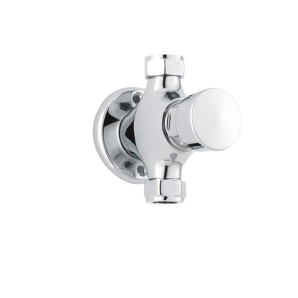 Exposed Non-Concussive Valve - Nuie A3788 Chrome, Chrome colour ,image 1
