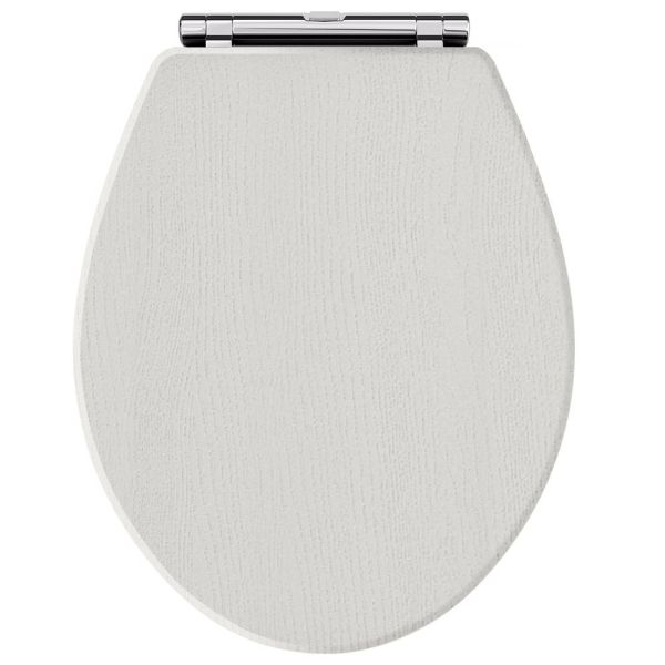 Carlton Toilet Seat - Hudson Reed LOS499 Timeless Sand, Grey colour ,image 1