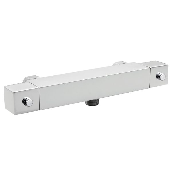 Thermostatic Bar Valve - Nuie JTY316 Chrome, Chrome colour ,image 1