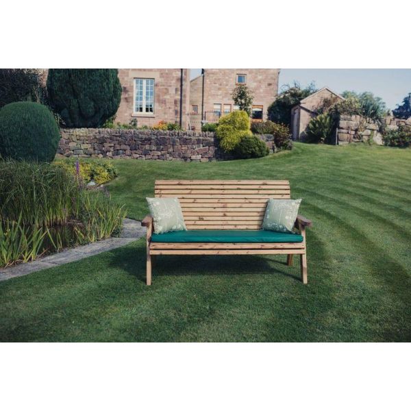 Valley 3 Seat Bench By Churnet Valley, Wood colour ,image 1