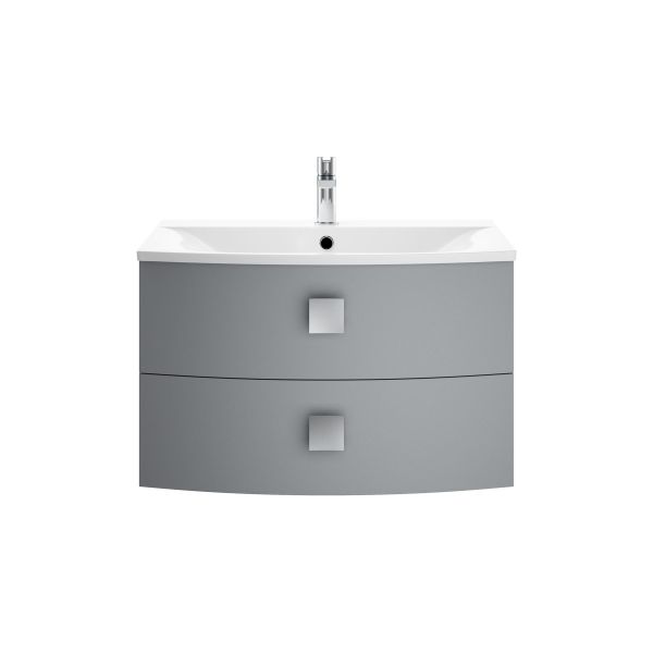 700mm Cabinet & Basin - Hudson Reed SAR201 Dove Grey, Grey colour ,image 1