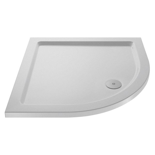 Slip Resistant Quadrant Shower Tray 900 x 900mm - Hudson Reed NSR106 European White, White colour ,image 1