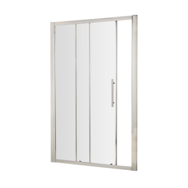 Apex 1200mm Sliding Door - Hudson Reed M1200SS-E8 Chrome, Polished Chrome colour ,image 1
