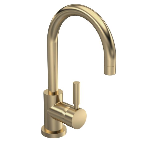 Mono Basin Mixer - Hudson Reed PN880 Brass, Brass colour ,image 1