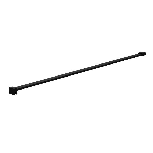 Flat support bar - Hudson Reed FIX040 Black, Black colour ,image 1