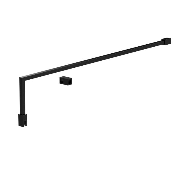 Support Bar Kit - Nuie FIX024 Matt Black, Matt Black colour ,image 1