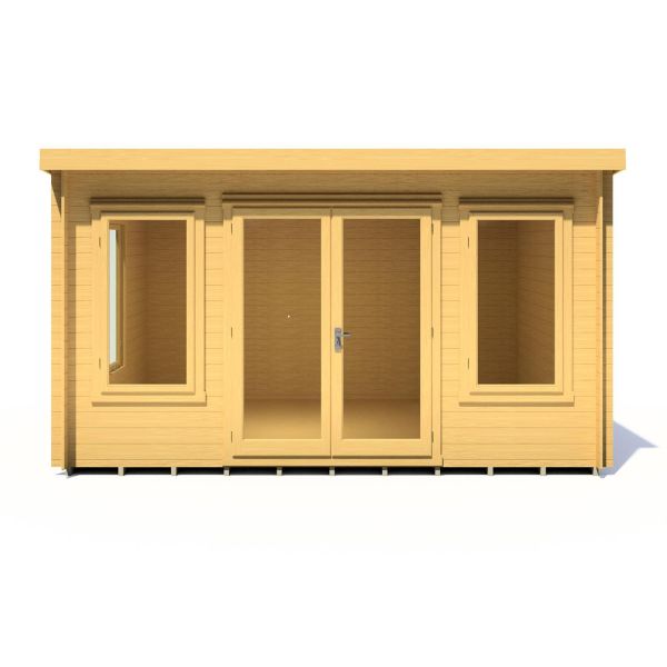 Emneth 10 x 13 Log Cabin, Brown colour ,image 1