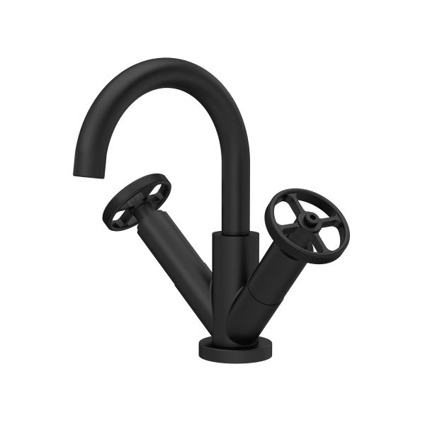 Mono Basin Mixer - Hudson Reed TIW415 Black, Black colour ,image 1