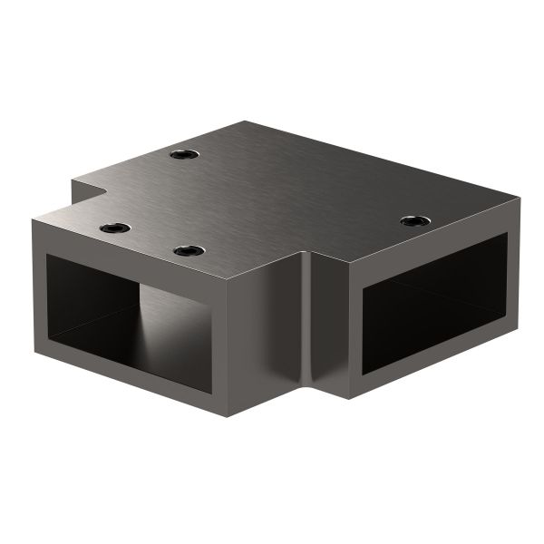 Wetroom T Piece - Nuie FIX071 Black, Black colour ,image 1