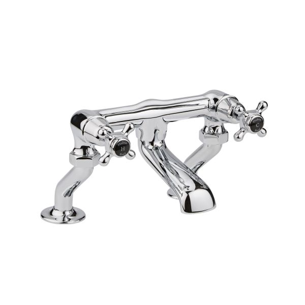 Deck Mounted Bath Filler - Hudson Reed BC403DX Chrome, Chrome colour ,image 1