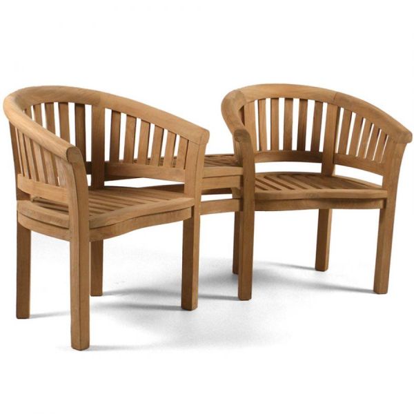Windsor 2 Seat 1700mm Companion Love Seat Grade A Teak Garden Bench