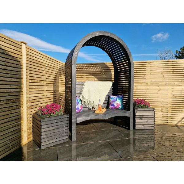 Contemporary Arbour Black, Black colour ,image 1