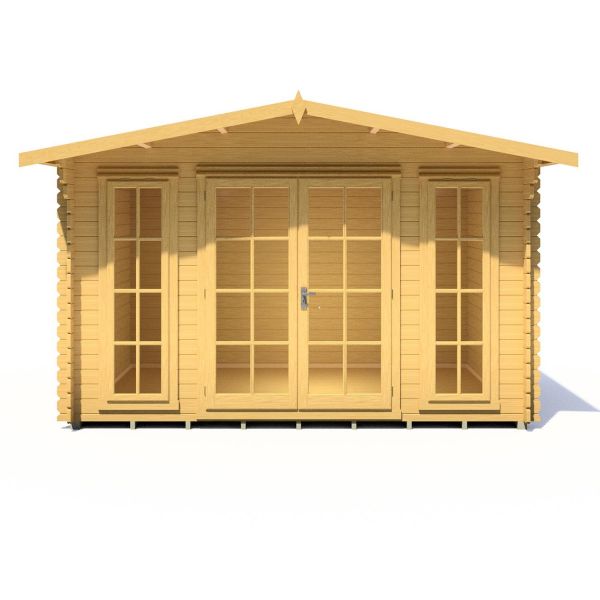 Eppings 12 x 8 Log Cabin, Brown colour ,image 1