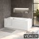 Abberton 1700 Whirlpool Easy Access Walk-In Bath, White colour ,image 13