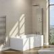 Calypso 1675 Easy Access Walk-In Bath, White colour ,image 10