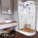 Vidalux Clearwater 1200 Left Steam Shower 1200 x 800