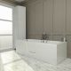 Cordova 1700 Easy Access Walk-In Bath, White colour ,image 6