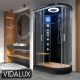 Vidalux Hydro Plus 1200 Left Customisable Hydro Shower 1200 x 800