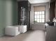 Larimar 1700 Easy Access Walk-In Bath, White colour ,image 1