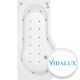 Vidalux Whirlpool Bath WBSB01 Left Hand 1700 x 750