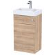 500mm Basin & WC Unit - Nuie PRC3045CB
