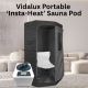 Vidalux Portable ‘Insta-Heat’ Sauna Pod, Silver colour ,image 11