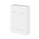 600mm WC Unit & Top - Compact - Hudson Reed CBI119 Gloss White, White colour ,image 1