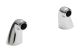 Inlet Leg - Hudson Reed SX315 Chrome, Chrome colour ,image 1
