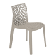 Neptune Plastic Garden Chair - Jute