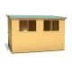 Norfolk 10 x 8 Single Door Loglap Shed - Style A