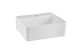 Rectangular Vessel - Hudson Reed NBV106 White, White colour ,image 1