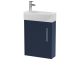 440mm Wall Hung 1-Door Unit & 1TH Basin RH - Hudson Reed JNU2961R Blue, Blue colour ,image 1