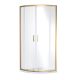 1900 x 800 x 800mm Quandrant Shower Enclosure - Nuie SMQU8BB-E6 Brass, Brass colour ,image 1