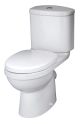 Pan & Cistern - Nuie NCS250 White, White colour ,image 1