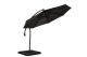 Grey 3M Deluxe Pedal Operated Rotational Cantilever Powder Coated Parasol With Cross Stand, Grey colour ,image 1