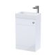 Athena 2 In 1 500mm Basin & WC Unit PRC141B, White Gloss colour ,image 2