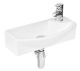 Wall Hung Vessel - Hudson Reed NBV160 White, White colour ,image 1