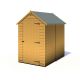 Overlap 6 x 4 Single Door Value Shed