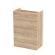 600mm WC Unit - Hudson Reed OFF3048 Oak, Oak colour ,image 1