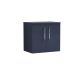600mm Wall Hung 2-Door Vanity & Worktop - Nuie ARN2923W Blue, Blue colour ,image 1