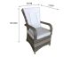 Florence Pair Of Dining Chairs Brown