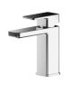 Mini Basin Mixer With Push Button Waste - Nuie WIN315 Chrome, Chrome colour ,image 1