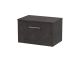 600mm Wall Hung 1 Drawer Vanity & Worktop - Hudson Reed JNU2622W Brown, Brown colour ,image 1