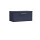 800mm Wall Hung 1-Drawer Vanity & Worktop - Nuie ARN2925W Blue, Blue colour ,image 1