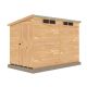 Security Pent 10 x 6 Single Door Loglap Shed