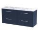 1200 Wall Hung 4-Drawer Vanity & Laminate Worktop - Hudson Reed JNU2924LCM2 Blue, Blue colour ,image 1