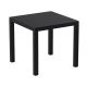 Pano 900 x 900 Plastic Wood Effect Garden Table - Anthracite