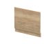 750 Bath End Panel & Plinth - Hudson Reed MPC1812 Oak, Oak colour ,image 1