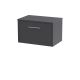 600mm Wall Hung Single Drawer Vanity & Worktop - Hudson Reed JNU2222W Grey, Grey colour ,image 1