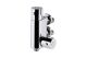 Vertical Thermostatic Bar Valve - Nuie VBS023 Chrome, Chrome colour ,image 1